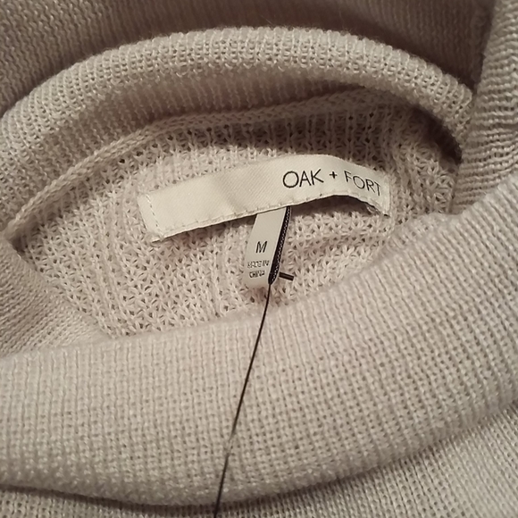 Oak + Fort Turtleneck Sweater Dress Size M - Picture 6 of 6